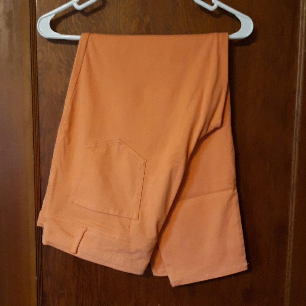 Faded Glory plus size peach/coral jeggings